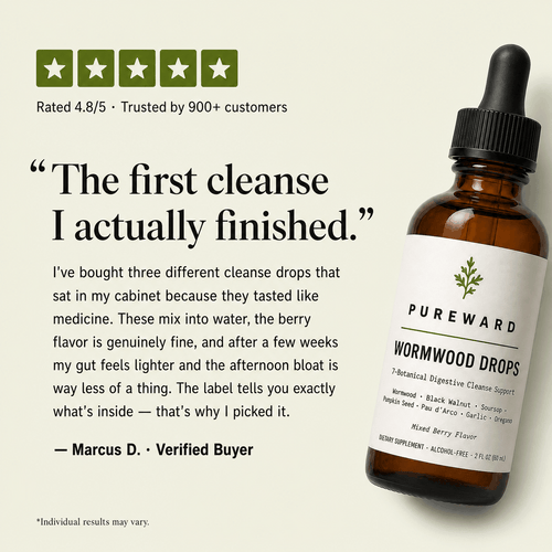 Wormwood & Black Walnut Botanical Cleanse Drops