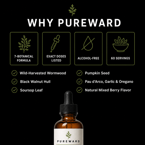 Wormwood & Black Walnut Botanical Cleanse Drops